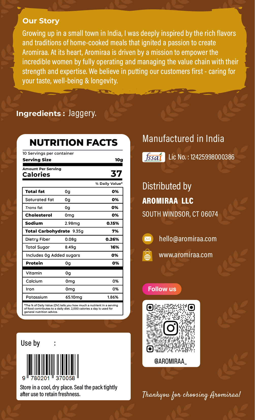 Jaggery Powder