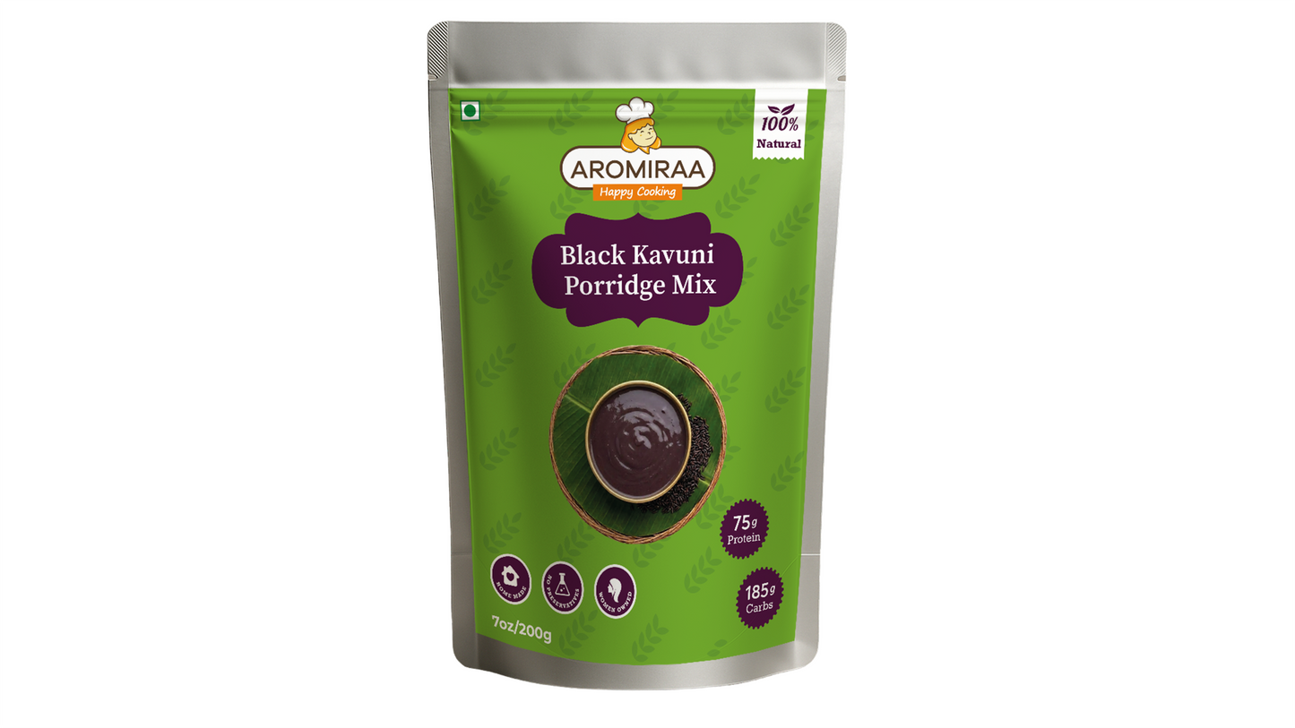 Black Kavuni Rice Porridge Mix
