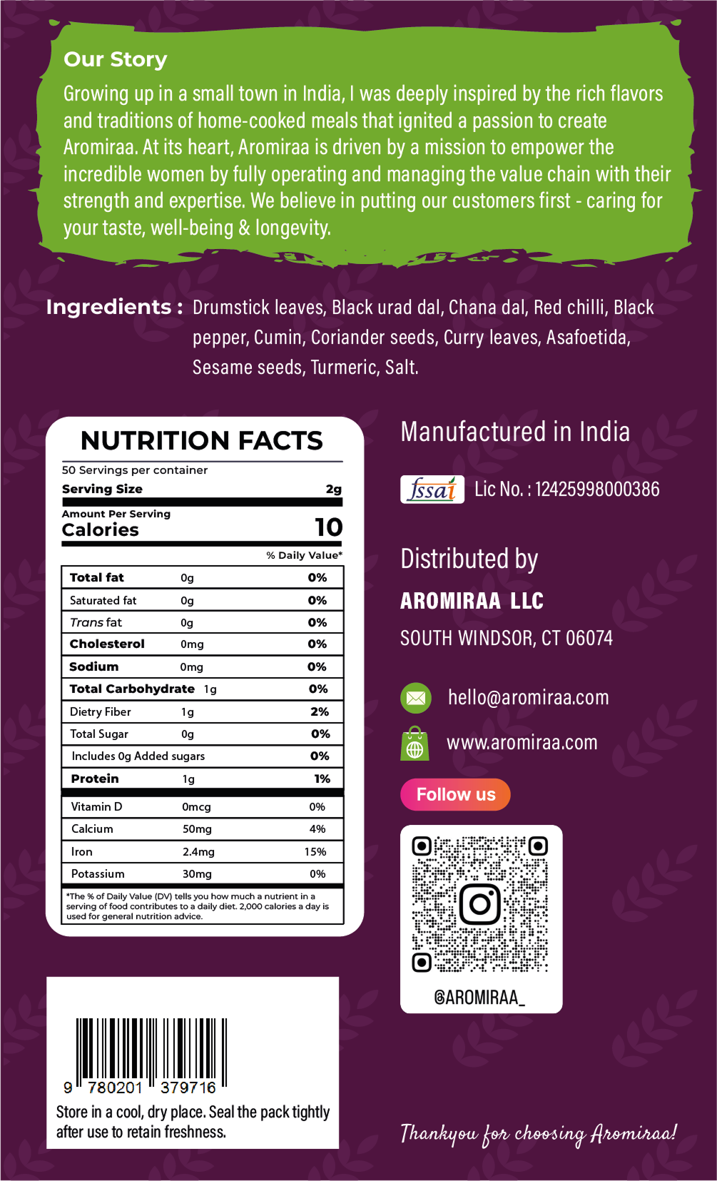 Moringa Powder